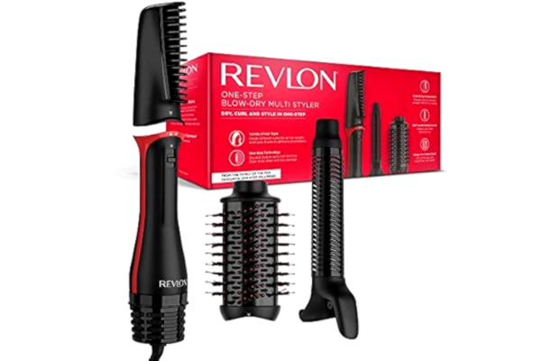 Revlon  One-Step Blow-Dry Multi Styler - 3-i-1 Vertyg (Avtagbart huvud, locktång, fön, styler) RVDR5333