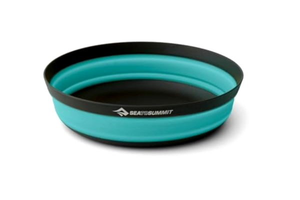 Sea to Summit  Frontier ultralätt hopfällbar skål, stor (887 ml), Aqua Sea Blue