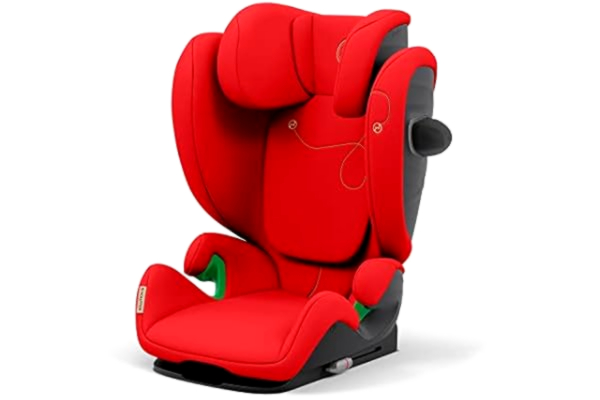 Cybex CYBEX Gold Dziecięcy fotelik samochodowy Solution G i-Fix, Do samochodów z systemem ISOFIX i bez niego, Od ok. 3 do 12 lat (100–150 cm), Od ok. 15 do 50 kg, Magnolia Pink