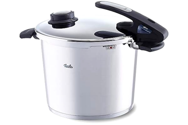 Fissler  vitavit premium/druk olla (10 liter, Ø 26 cm) roestvrij staal, 2 kookniveaus, geschikt voor inductiekeukens, gas, hobcrayers en elektriciteit