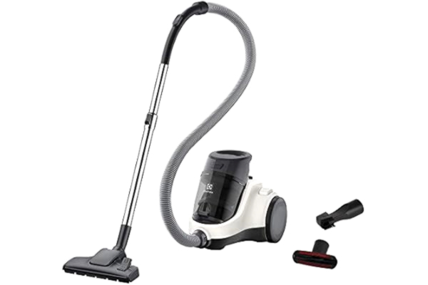 Electrolux  EC41-2SW, 750 W, Beholder vakuum, Dry, Poseløs, 1,8 L, Hygiejnefilter