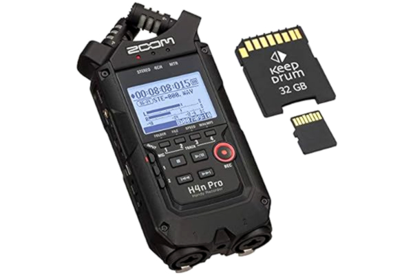 Zoom  H4n PRO Black przenośny rejestrator audio + karta pamięci 32 GB