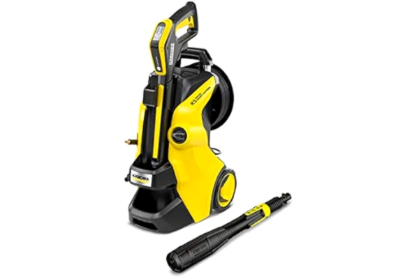 Kärcher  hogedrukreiniger K 5 Premium Smart Control: Innovatieve Bluetooth-app-verbinding - de krachtige oplossing voor uiteenlopende reinigingstaken - incl. slanghaspel