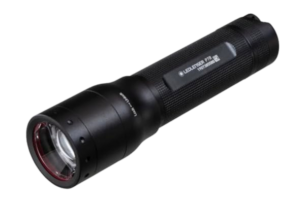 LED Lenser Ledlenser P7 uppladdningsbar | 2017 Gen 1 | ficklampa | fokuserbar | med batteri | 1000 lumen | 210 meters räckvidd | 40 timmars ljustid | svart