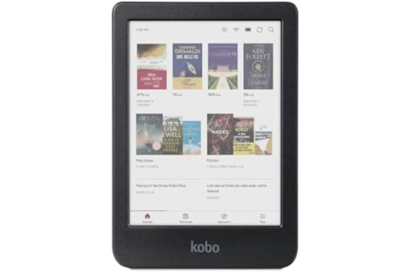 Kobo  Clara Colour - eBook læser - 16 GB - 6 E Ink Kaleido 3 (1448 x 1072) - touch screen - Bluetooth, Wi-Fi 5