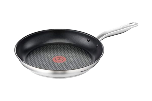 Tefal  E49106, Gryde til alle formål, Sort, Rustfrit stål, Rustfrit stål, Titanium, Rustfrit stål, 250 °C