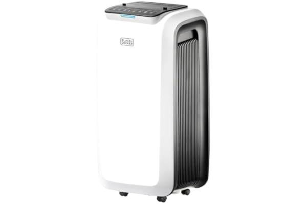 Black & Decker BLACK+DECKER BXAC9000E - 1010W mobil luftkonditionering, 2250fg/9000btu, justerbar termostat, svängsystem, 24 timmars timer, nattläge, fjärrkontroll, installationssats, tyst