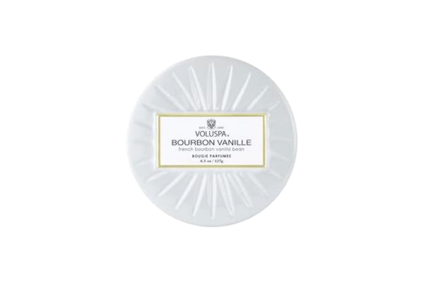 Voluspa  Vermeil mini tenn ljus fransk bourbon vanilj