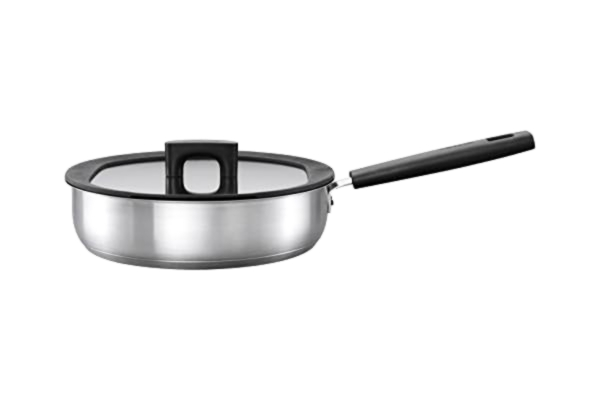 Fiskars  Kannellinen Hard Face Steel -paistokasari