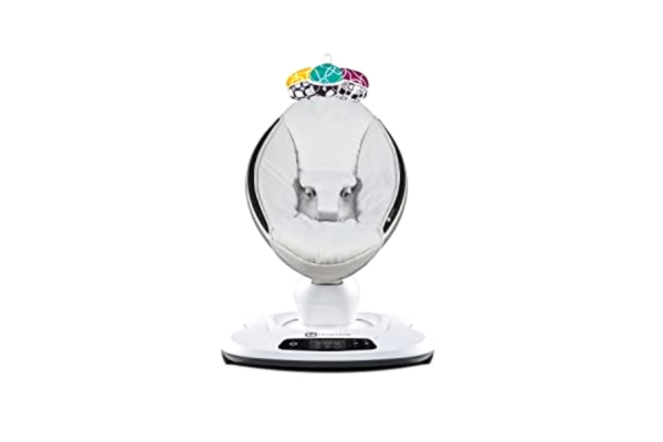 4moms ® mamaRoo® 4 elektryczne kołyski dla niemowląt, kolor: Classic Grey