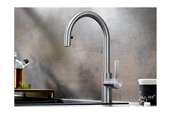 Blanco BLANCO CANDOR-S køkkenarmatur metaloverflade i rustfrit stål med udtræksbruser