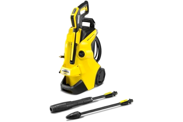 Kärcher  högtryckstvätt K 4 Power Control: Smart appstöd - för kraftfull rengöring, rengöringssystem Plug n Clean, support av App, G 160 Q Power spolhandtag, 8 m högtrycksslang