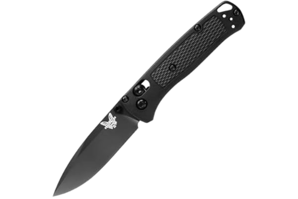 Benchmade  533BK-2 MINI BUGOUT Knivar, all svart, axel