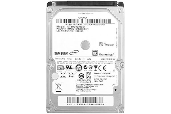 Seagate Samsung 1TB 2.5" 9.5mm SATA 3Gpbs Internal Hard Drive -PS3/PS4 Compatible ST1000VT000