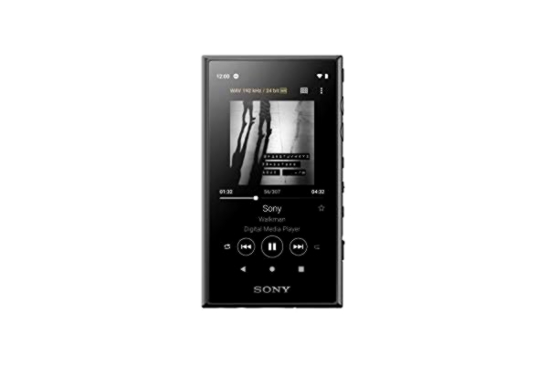 Sony  Nw-A105 16GB Walkman Hi-Res Portable Digital Music Player with Android 9.0, 3.6" Touch Screen, S-Master Hx, DSEE-Hx, Wi-Fi & Bluetooth and USB Type-C - Black