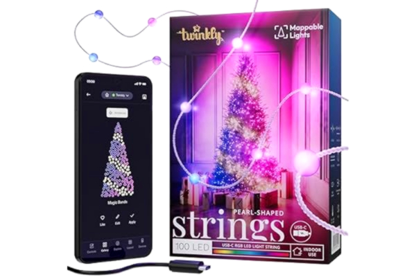 Twinkly TWINKLY STRINGS 100 – PEARL RGB USB-C