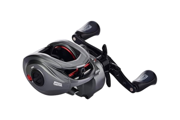 ABU Garcia Abu Garcia MAX Low Profile Roll – Baitcaster fiskerulle för rovfiskar – gädda, abborre, gös