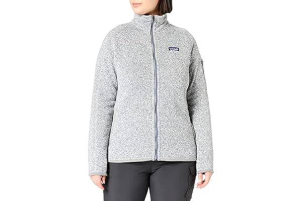 Patagonia PATAGONIA W's Better Sweater JK T-shirt dam, Björkvit, S