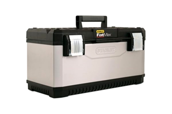 Stanley STANLEY FATMAX verktygslåda förvaringsorganisatör med slitstark metallspärr, avtagbar intern lagringsenhet, 53 cm, 1-95-616