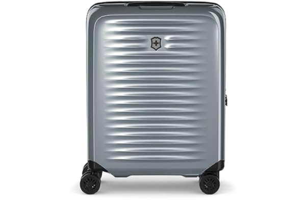 Victorinox  Airox resväska med 4 hjul resväska hårt skal resebagage lätt dam/herr, Silver, Global Carry-On, Väska
