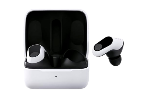 Sony  INZONE Buds - Truly Wireless brusreducerande spelöronsnäckor - 360 spatial sound för spel, aktiv brusreducering, 24-timmars batteri, låg latens, mikrofon med AI - vit