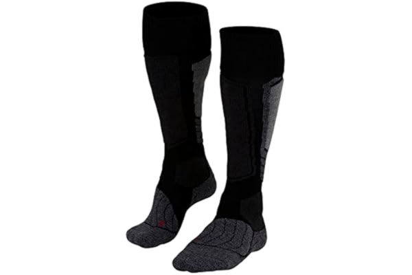 Falke FALKE dam Skidstrumpor SK1 Comfort W Kh ull funktionsmaterial varm tjock 1 par, Svart Black-Mix 3010, 41-42