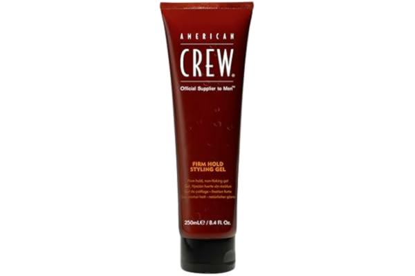 American Crew  Firm Hold Styling Gel mycket starkt grepp – strålande glans, 1-pack (1 x 250 ml)