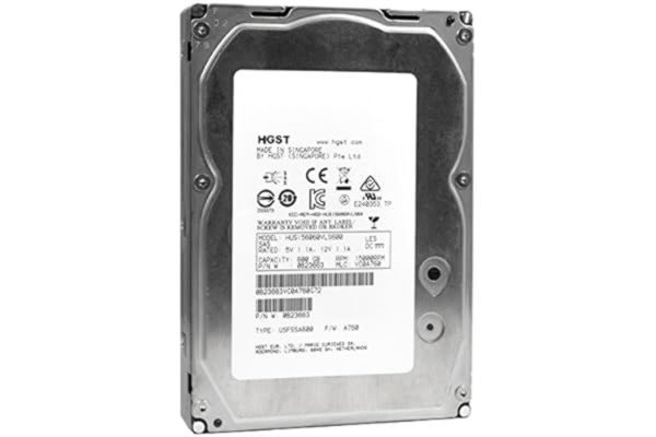 HGST  HUS156060VLS600 8,9 cm (3,5 cala), 600 GB Serial_scsi, 15000 obr. /min.