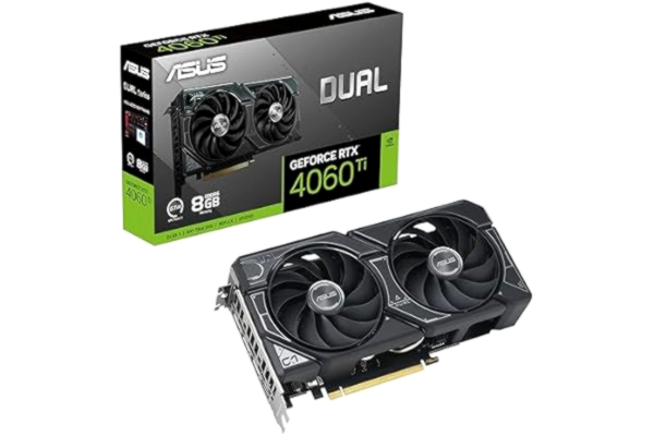 Asus ASUS GeForce RTX 4060 Ti DUAL OC - 8GB GDDR6 RAM - Grafikkort