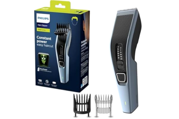 Philips  Hair Clipper Series 3000 med Trim-n-Flow-teknik (modell HC3530/15)