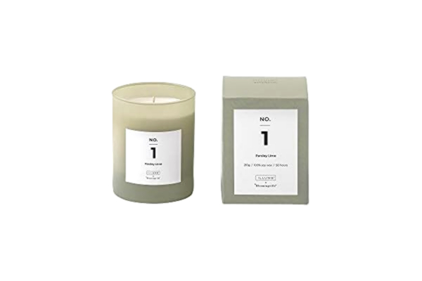 Illume Bloomingville Doftljus NO. 1 – Parsley lime, grönt, naturligt vax