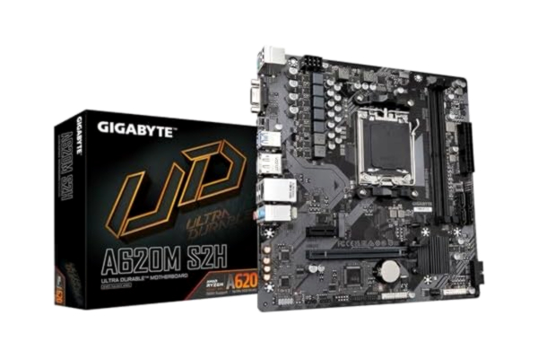 Gigabyte GIGABYTE A620M S2H - motherboard - micro ATX - Socket AM5 - AMD A620 Hovedkort - AMD A620 - AMD AM5 socket - DDR5 RAM - Micro-ATX