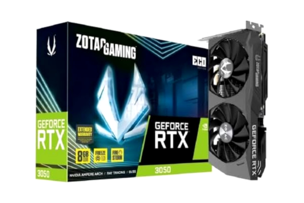Zotac ZOTAC GeForce RTX 3050 ECO - 8GB GDDR6 RAM - Näytönohjaimet