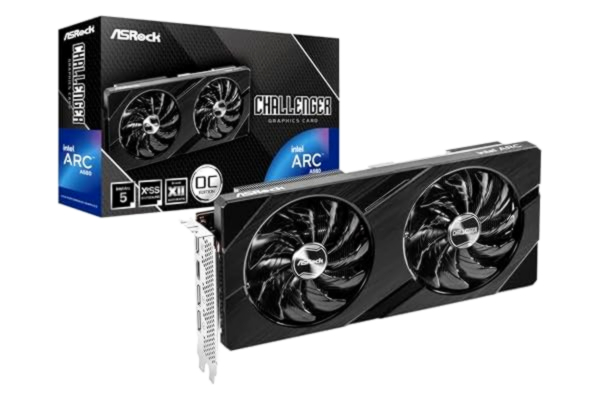 ASRock  Arc A580 Challenger OC - 8GB GDDR6 RAM - Grafikkort