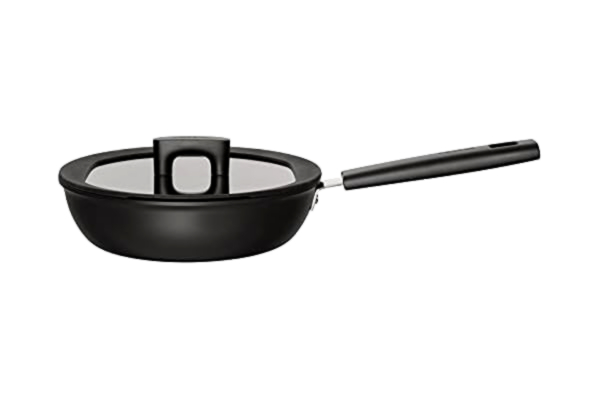 Fiskars  Hard Face sauterpanne med lokk, 24cm.