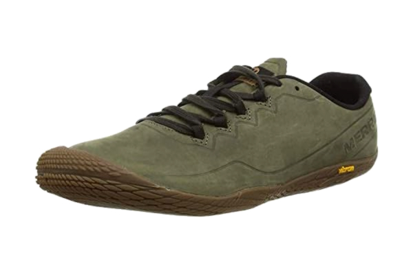 Merrell  Vapor Glove 3 Luna Leren sneakers voor heren, Groen Dusty Olive, 43.5 EU