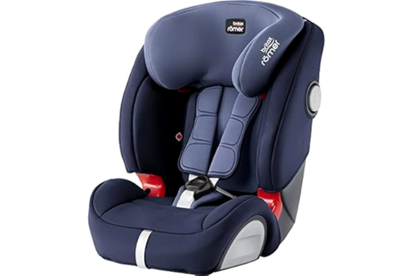 Britax  Römer car seat 9-36 kg, EVOLVA 123 SL SICT Isofix group 1/2/3, Moonlight Blue (Pack of 1)