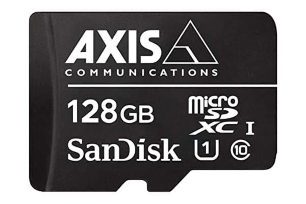 Axis Memory Micro SDXC 128 GB SURV./W/adapter 01491-001 AXIS