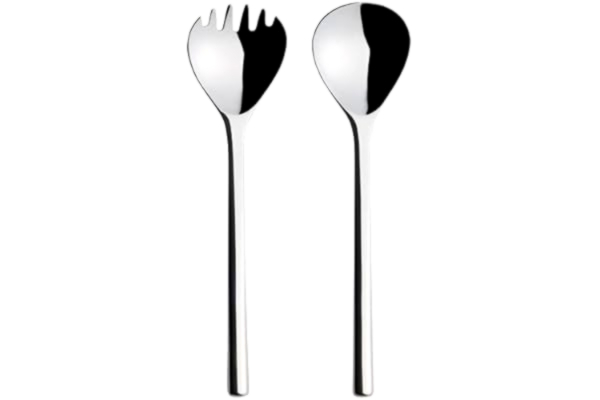 Iittala  Artik Serving 1009571 Salatset, Silver, 2 stycken