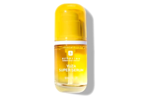 Erborian  Yuza Super Serum – näring och anti-rynkor – koreansk vård med yuzu-extrakt och C-vitamin – sköld för färsk, strålande hy – 30 ml