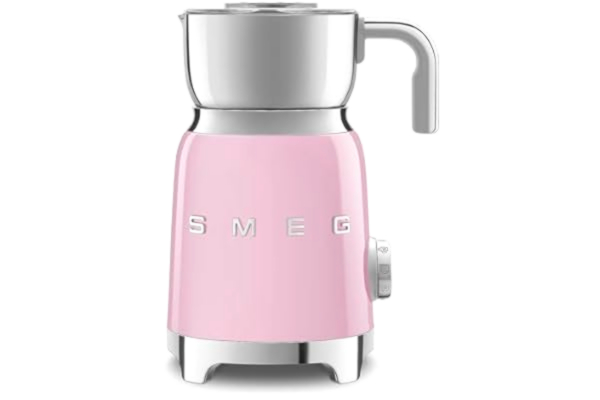SMEG Smeg MFF11PKEU milk frother 50`s Style cadillac pink