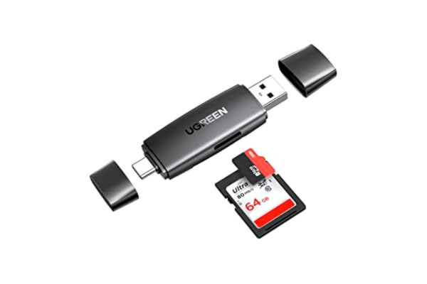 Ugreen UGREEN USB 3.0 och USB C Kortläsare SD/TF Kortläsare.