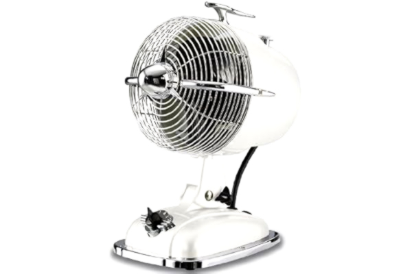 CasaFan Retrojet table fan (hvid)