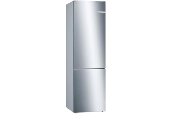Bosch  KGE39AICA Serie 6 Stand Kühl-Gefrierkombination, 60 cm breit, 343 L, LowFrost, VitaFresh, Edelstahl mit Antifingerprint