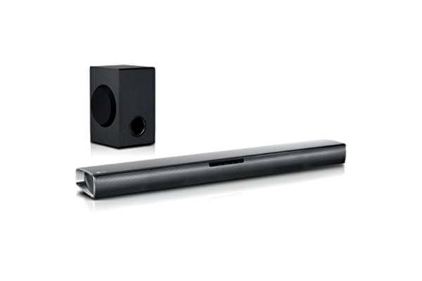 LG  Electronics SJ2 Soundbar with 2.1 Channel 160 W Speaker Set - Black