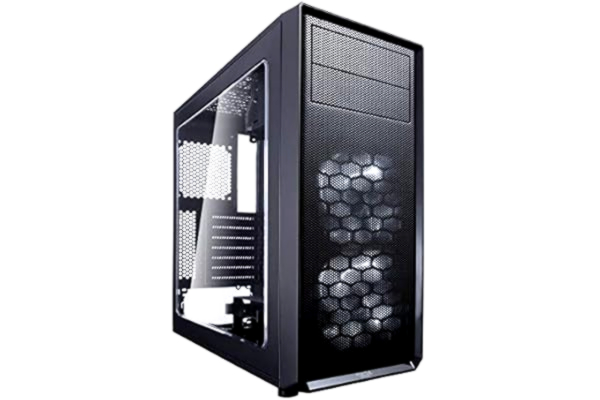 Fractal Design  FD-CA-FOCUS-BK-W Fractal Design Focus G, Dator Case, ATX, 45 x 43 x 19 cm, Svart