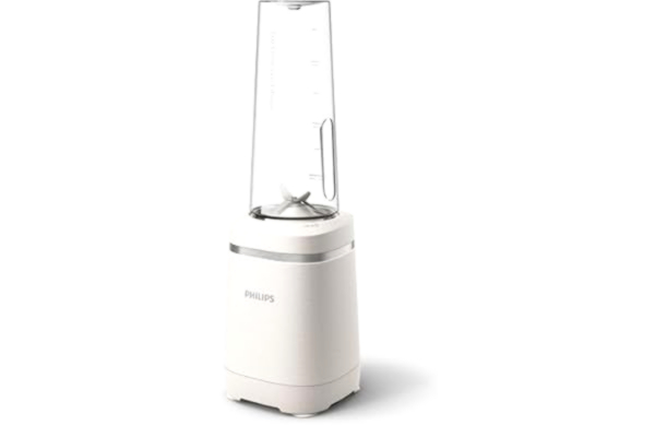 Philips  Blender – Eco Conscious Edition, 350 watt, ProBlinkningsteknik, Tritan Renew™ kopp, BPA-fri, sidenvit matt (HR2500/00)