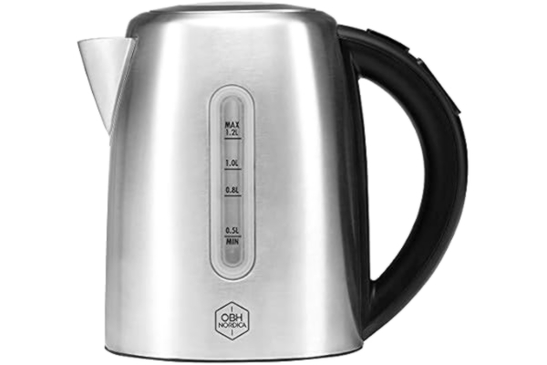 OBH Nordica  Vedenkeitin Väri Glow Kettle - 1.2 L - Teräs - 2200 W