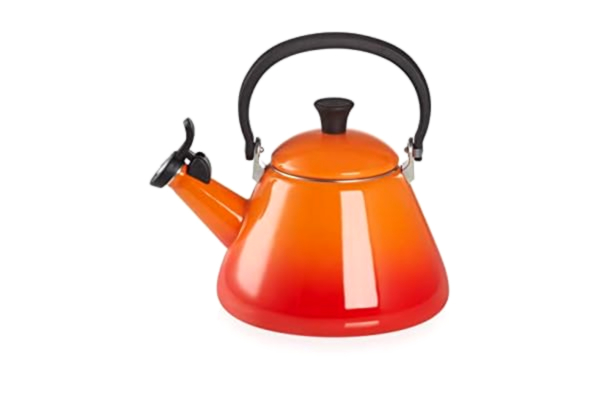 Le Creuset  Kocioł na wodę, pojemność: 1,6 l, emaliowana stal/uchwyty fenolowe, stożek, piecyk czerwony