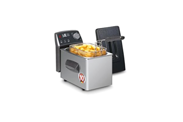 Fritel FRITEL TURBO SF 4049 - Fritureapparat - 2 liter - 1.8 kW - antracit metallisk/sølv